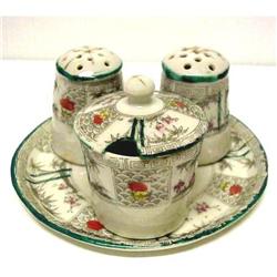 Hand Painted CONDIMENT Set #1942021