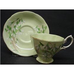 Royal Albert China CUP & SAUCER-SNOWDROPS #1942032