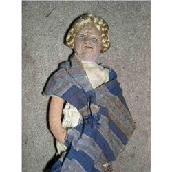 14" Mexican Tagged Cloth Doll #1942057