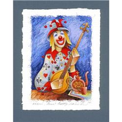 Avant-Garde's lithograph "Lyricist" by Saratov #1942197