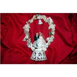 Vintage Bride Groom Cake Topper #1942208