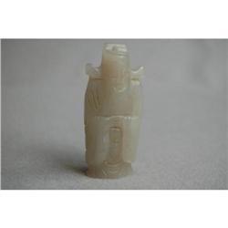 Two piece of chinese jade carving #1942246