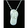 Image 1 : Designer Flip-Flop Sterling Silver Pendant #1942309
