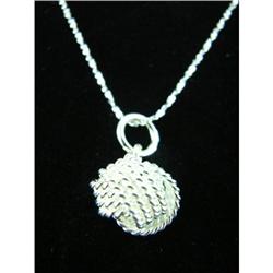 Sailor's Knot Sterling Silver Pendant #1942320