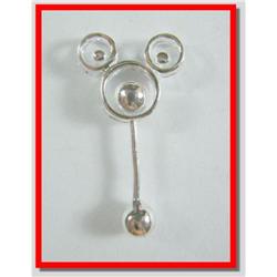 Mickey Mouse Sterling Silver Pendant #1942423