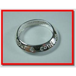 Wht Topaz Designer Sterling Silver Pendant #1942435