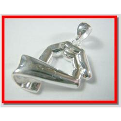 Designer Style Necklace Sterling Silver Pendant#1942441