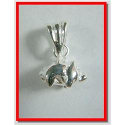 Sterling Silver Pig Pendant  #1942563