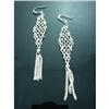 Image 1 : Designer Chain Link Sterling Silver Earrings #1942607