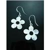 Image 1 : Daisy Dangle Sterling Silver Earrings #1942608