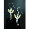 Image 1 : Angel Dangle Sterling Silver Earrings #1942664