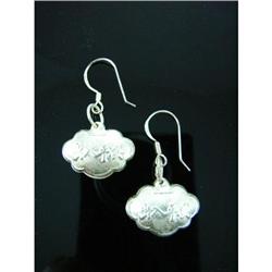 Asian Protection Charm Sterling Silver Earrings#1942681