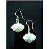 Image 1 : Asian Protection Charm Sterling Silver Earrings#1942681