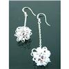 Image 1 : Sprung Spring Amethyst Sterling Silver Earrings#1942682