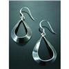 Image 1 : Style Teardrop Sterling Silver Earrings #1942687