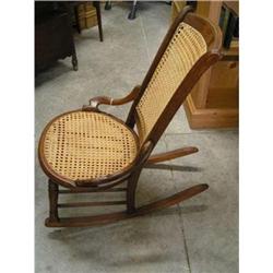 WALNUT VICTORIAN ROCKING CHAIR #1942746