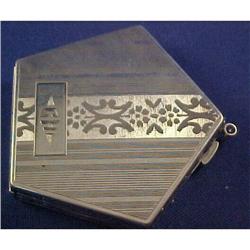 Sterling silver COMPACT So elegant! #1942752