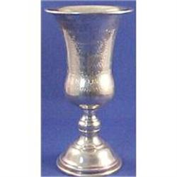 Elegant Ornate Sterling silver KIDDISH CUP #1942761