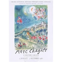 Chagall   L'Oeuvre Grave, Vue de la Bais des #1943075