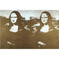 Warhol   Two Golden Mona Lisas (Lg) #1943089