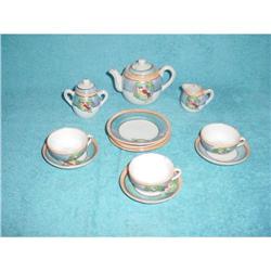 Childs Lusterware  Toy China Tea Set #1943369