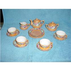 Vintage Japan Toy Lusterware Tea Set #1943372