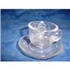 Image 1 : Childs stippled Leaf & Grape cup and Saucer #1943500