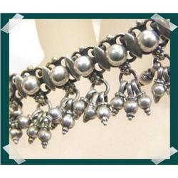 FABULOUS Rajasthan Ghungroos Sterling Anklet~60#1943588