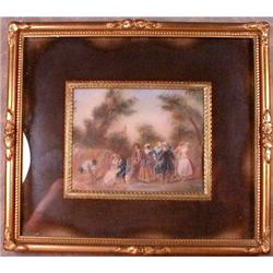 MiNiaTuRe PAINTING Hand Painted SUMMER -Italy- #1943762