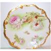 Image 1 : Hand Painted Limoges Rose Coronet Plate #1944019