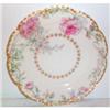 Image 1 : Rose Decorated Haviland Limoges Plate #1944024