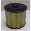 Image 1 : Bakelite Deco English Green Ribbed Box #1944164