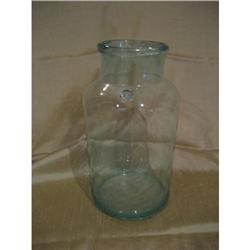 glass 7 liter hand blown container #1944256