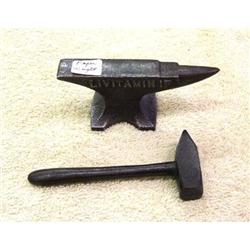 MINIATURE IRON ADVERTISING  ANVIL & SCARCE #1944532