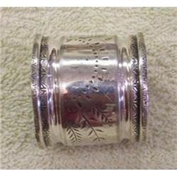 LATE 1800S VICTORIAN SILVER NAPKIN RING #1944536