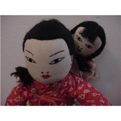 Doll Cloth Chinese Mother and Child Ada Lum #1944565