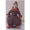 Image 1 : Doll 11" Clown Rattle 1940s  #1944590