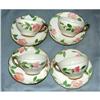 Image 1 : Set of 4 DesertRose Franciscan Cups & Saucers  #1945506