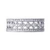 Image 1 : Harlequin Diamond Antique Style Band in#1945769
