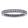 Image 1 : 2.0mm Pave Set Diamond Antique Style Band in#1945794