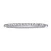 Image 1 : 1.0mm Micro Pave Diamond Antique Style Band in#1945795
