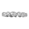 Image 1 : Diamond Eternity Antique Style Band in Platinum#1945796