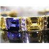 Image 1 : RHJ Bracelet w/ Cubic Zs & Synthetic Sapphires #1957866