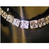 Image 1 : RHJ Necklace Cubic Zirconium all Princess Cut #1957873