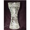 Image 1 : Corset Style Cut Glass Vase #1957948