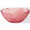 Image 1 : Three Swans Pink Art Glass Centerpiece Bowl #1958169