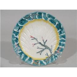 Wedgwood Majolica Plate, Ocean, Shell & Seaweed#1958328