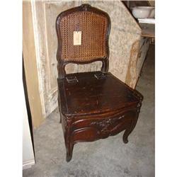 Antique French Commode Chair-Late 1800's #1958698