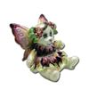 FLOWER BEAR PANSY JEWELED BOX