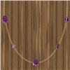 Image 1 : Certified 85.83 Ctw Amethyst And Diamond I2/I3 14K Yell